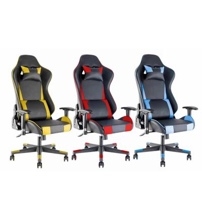 China Econic Adjustable Black Red Gaming Chair Revolving Custom For Computer Game for sale