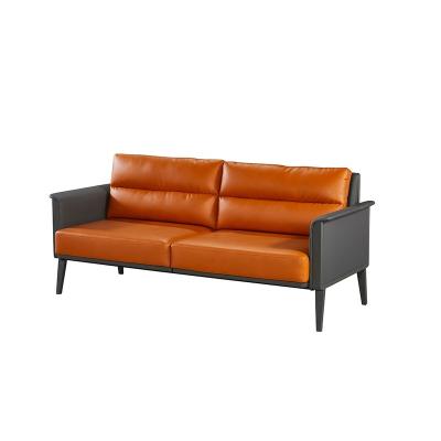 China Colorful Modern Shape European Sofa Cooling Leather Office for sale