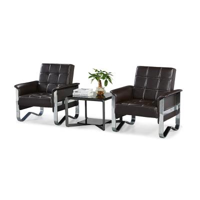 China Cooling Reception Forming Double Seat Module Office Sofa Furniture for sale