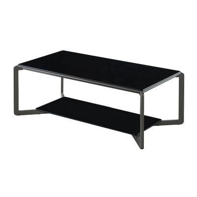 China Modern Fashion Executive Office Metal Cooling Coffee Table for sale