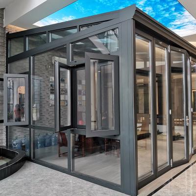 China EEHE Modern Hot Sale Modern Aluminum Tempered Glass Solarium with Remote Control Fully Automatic Solarium for sale