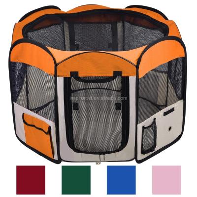 China Sustainable Wholesale Puppy Playpen, Dog Playpen, Outdoor Pet Travel Pen for sale