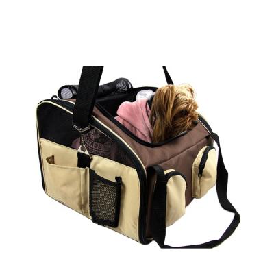 China Viable Dog Carrier Folding Seat Booster Car Pet Car Seat Pet Moving Bag for sale