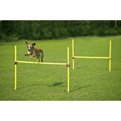 China Sustainable Pet Bar Jump Agility Device Training Equipment Dog Safe Obstacle for sale