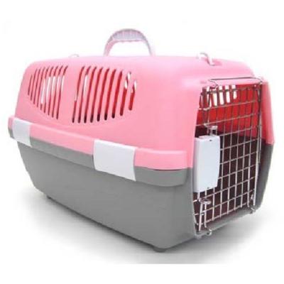 China Viable Cute Air Safety Pet Carrier Plastic Dog Carrier Box for sale