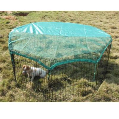 China Viable Wire Mesh Dog Playpen Pet Cat House Cage With Mesh Cover for sale