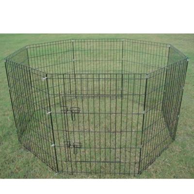 China Viable Wire Metal Pet Cat Fence / Metal Wire Dog Playpen for sale