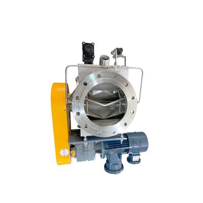 China Bulk Material Rotary Valve Feeder with 0-240m3/h Conveying Capacity and Granular Products for sale