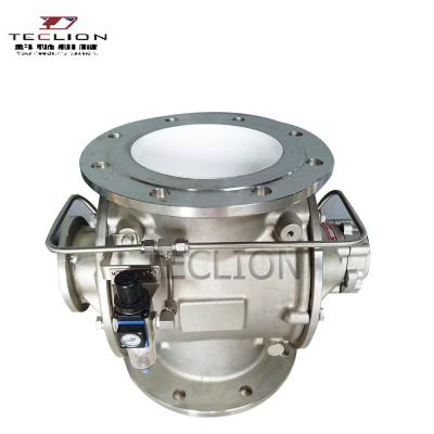 China Mineral Material Handling RDL Airlock Rotary Valve For Powder High Pressure for sale