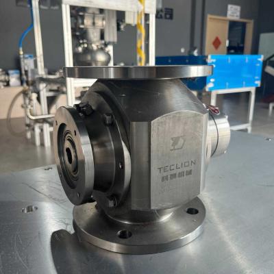 China 203mm Metering Rotary Feeder Valve For Conveying Powder for sale