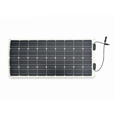 China XRSOLAR Camping Solar Panel 100w PV Flexible Solar Panel For Boat RV Travel Camping Home Car for sale