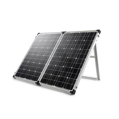 China 10A XRSOLAR Portable Solar Powered Solar Panel Charger 100w Foldable Camper Price for sale