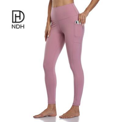 China Wholesale Fitness Naked Women Gym Breathable Sport High Waist Tummy Control Yoga Pants for sale