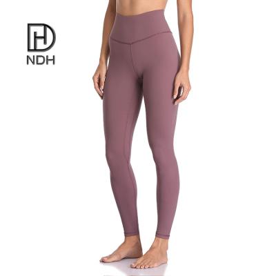 China Breathable Compression Gym Pants With Pocket Fitness Yoga Wear High Waist Stretch Fitted Yoga Gaiters For Women for sale