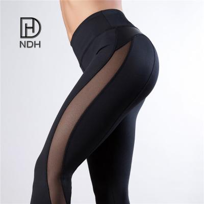 China Wholesale European Style Breathable Printed Soft Sports Gaiters Yoga Leggings Push Up Legging Newest Recycle Nylon Pants for sale