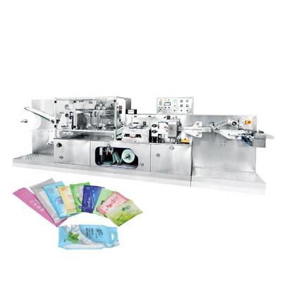 China Hotels Single Sheet Wet Tissue Machine Sachet Machine Single Sheet Baby Toilet Baby Tissue Machine for sale