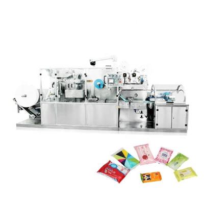 China Hotels Wet Tissue Machine Packing Wet Tissue Making Machine Wet Tissue Machine Price for sale