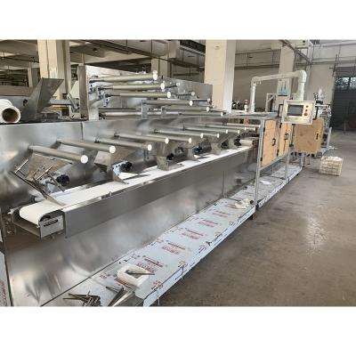 China Hotels DLF-4300-6 Lines Wet Baby Wipes Cloth Machine For Wet Baby Wipes Production Line for sale