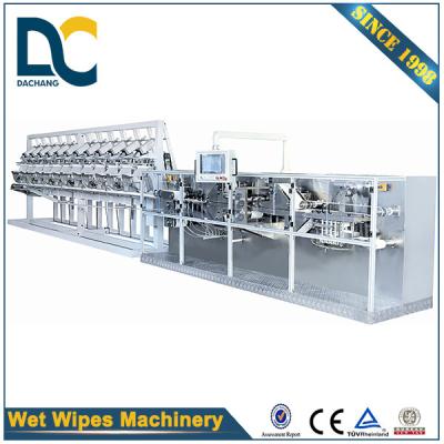 China Spunlace Automatic Baby Wipes Wet Making Machine (30-120pcs/pack) Wipes Making Machine for sale