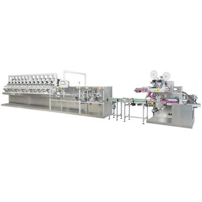 China Full Hotels Production Line Wet Wipes Machine For Baby Wet Wipes for sale