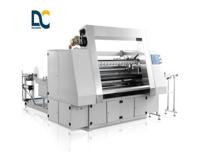 China Wet Roll Rags Roll Wet Cloth Machine Non-folding Wet Nonwoven Fabric 380V 50HZ 90m/min 2000kg 3405 x 2108 x 2032mm Single Sheet Cloths Machine Price for sale