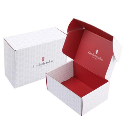 China Recycled Materials Wholesale Mailer Packaging Box Package Custom Logo Recycled White Corrugated Boxes for sale