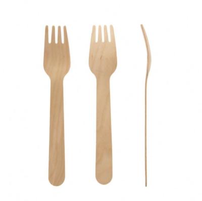 China 100% good quality biodegradable wooden spoon and fork with high quality for sale