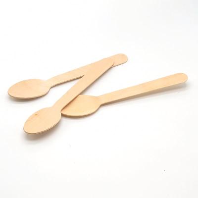 China 100% Biodegradable Cheap Wooden Cutlery Set Spoon Fork for Western Foods Chinese Foods and etc. for sale