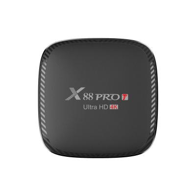 China OEM/ODM Android 10 TV PRO T H313 Wireless Dual Band Ethernet 100M Support SPDIF Core A53 G31 MP2 EMMC 8G/16G 2.4G/5G Wifi Quad Box X88 for sale