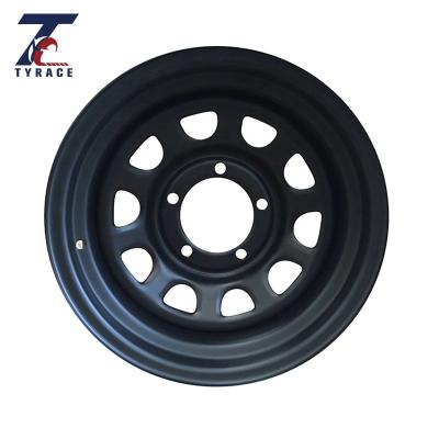 China Steel 17x9 Off Road Wheel Rims 4x4 4WD Steel Wheel Rims JK/JL/WK/WJ/WK2 for sale