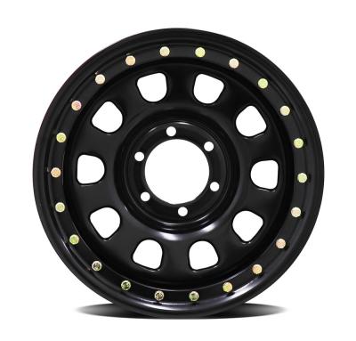 China Steel Imitation Beadlock Wheels 17x10 Rims for sale