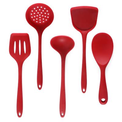 China 5pcs Kitchenaid Utensil Set Accessories silicone kitchenware Cooking Utensil Set for sale