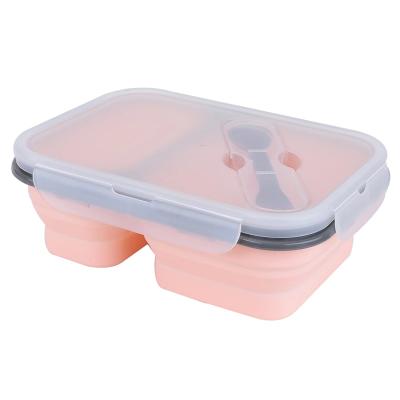 Κίνα Food Grade Bento Storage Box Collapsible Lunch Food Storage Container Box προς πώληση