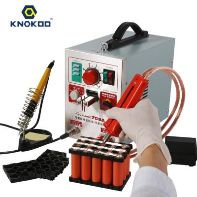 China 709A DIY Laser Welder Machine KNOKOO Battery Welding Machine Automatic Portable Mini Spot Welders 18650 Battery for sale