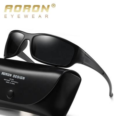 China Sports Sunglasses Aoron Motorcycle Outdoor Cycling Fishing Bicycle Polarized Sports Sunglasses Men UV400 Sun Glass Factory Online Sale A603 for sale