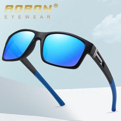 China Exclusive Sports Sunglasses Aoron Design PC Fishing Polarized Sun Glasses For Men Driving UV 3050 Protection Unisex Golf Glasses Running Sports for sale