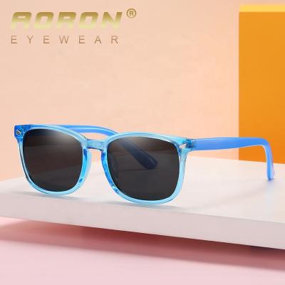 China High Quality Fashion Sunglasses Aoron Kids Polarized TR90 Flexible Shades For Boys Girls Age 3-9 Outdoor Cycling UV400 1005 Lenses for sale