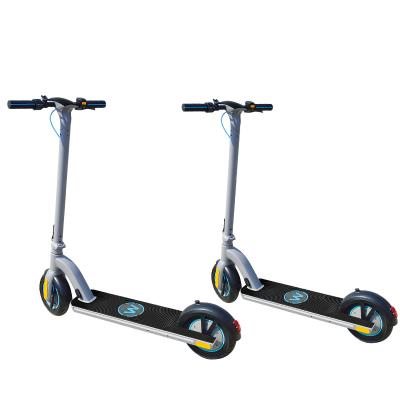 China Cunfon RS350 Unisex Adult Electric Kick Scooter 400W Motor Max 50 Miles Range 15.5 MPH 10 Inch Suspension Dual Air Tire Brakes for sale