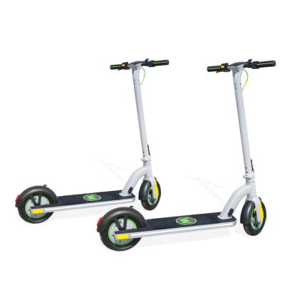 China Cunfon RS350 Unisex Electric Kick Scooter 400W Motor Max Range 50 Miles 10 Inch E-scooter Dual Air Tire Brakes For Adult for sale