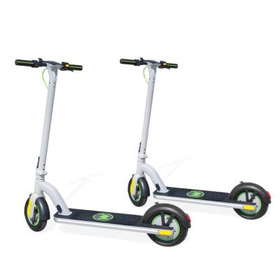 China Cunfon RS350 Unisex Electric Motor Kick Scooter 400W Max Range 50 Miles E-scooter 10 Inch Dual Pneumatic Tire Brakes For Adult for sale