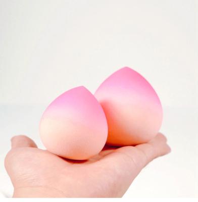 China Giant version of new Snowmist Gift Set Fart Beauty Egg Sponge Gradient Super Soft Border Peach for sale