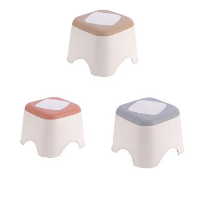 China Modern Manufacturer Wholesale Safe and Non-slip Thickened Plastic Low Household Children Stool for sale