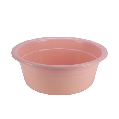 China High quality viable hot sale colorful cheap round kitchen bathroom plastic washbasin for sale