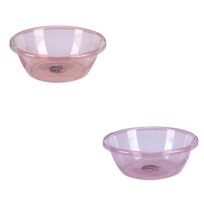 China Viable Factory Competitive Price Wholesale Colors And Materials Can Be Customizable Round Plastic Basin for sale