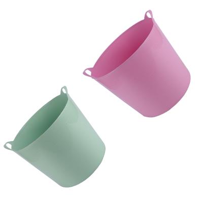 China Factory Direct Sale Durable Portable And Durablecolor Plastic Bucket Clothes Storage Bucket For Sale for sale