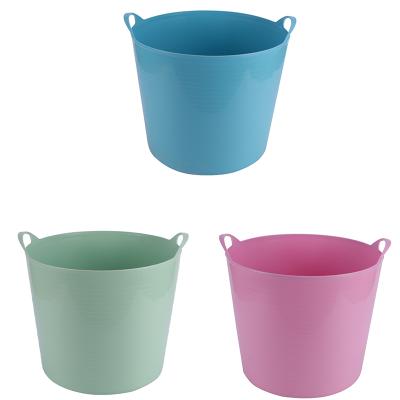 China Sustainable High Quality Soft Storage Basket Without Lid Children'S Bath Bucket Laundry Baskets Storage for sale