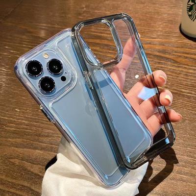 China OEM Shockproof Luxury Clear Hard PC Phone Case For Samsung S22 Space Series Transparent Shockproof Cases For Samsung/Iphone for sale