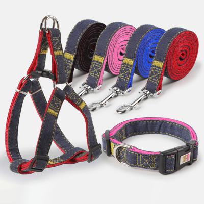 China Padded Adjustable Thoughtful Nylon Dog Leash Manufacturer Customized Soft Fill Dog Collar Manufacturer for sale