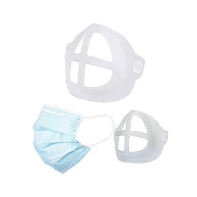 China Eco-friendly 3d Mask Support Silicone Frame Inner Mask Holder Protective Silicone Mask Frame for sale