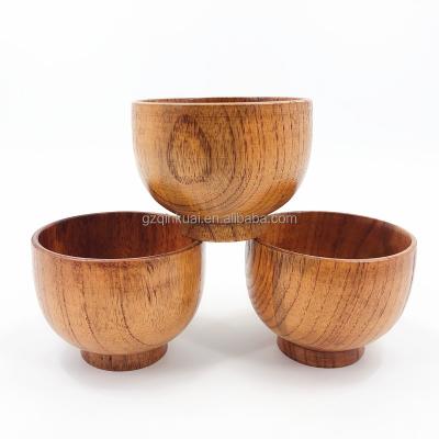 China Wholesale Disposable Food Grade Non Spill Wooden Food Feeding Bowls Set For Baby for sale